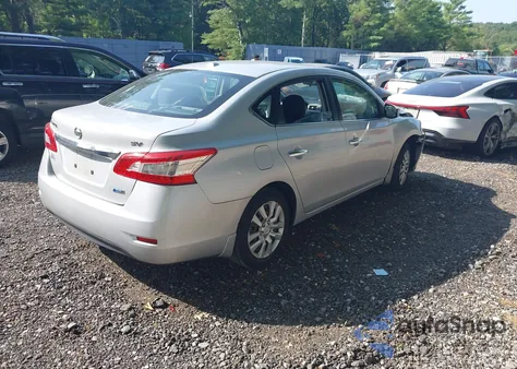 2013 Nissan Sentra Sv из США, поврежденный, VIN 3N1AB7AP6DL660140